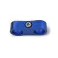 Picture of 10AN Aluminum Hose Separator For Two 10AN Size Tubing With Blue Finish - Pair