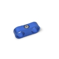 Picture of 12AN Aluminum Hose Separator For Two 12AN Size Tubing With Blue Finish - Pair