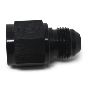 Picture of 10AN To 12AN Flare Reducer Adapter Fitting B-Nut With Black Finish