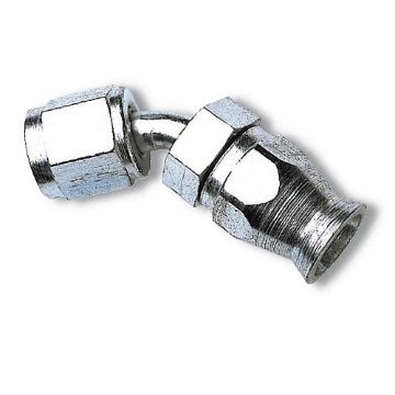 Picture of Russell Powerflex Rebuildable Hose End 3 An 45 Deg Forged Ss
