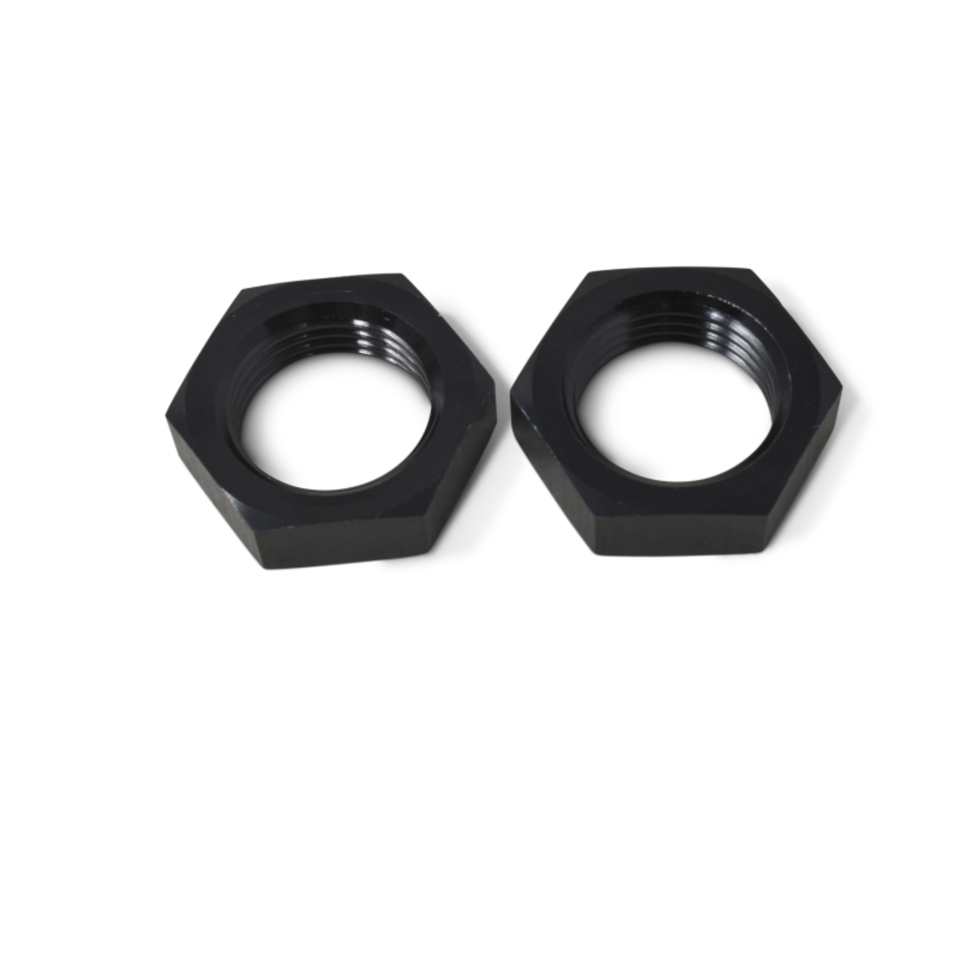 Picture of 8AN 90 degree Flare To 1/4" NPT Adapter Fitting With Black Finish