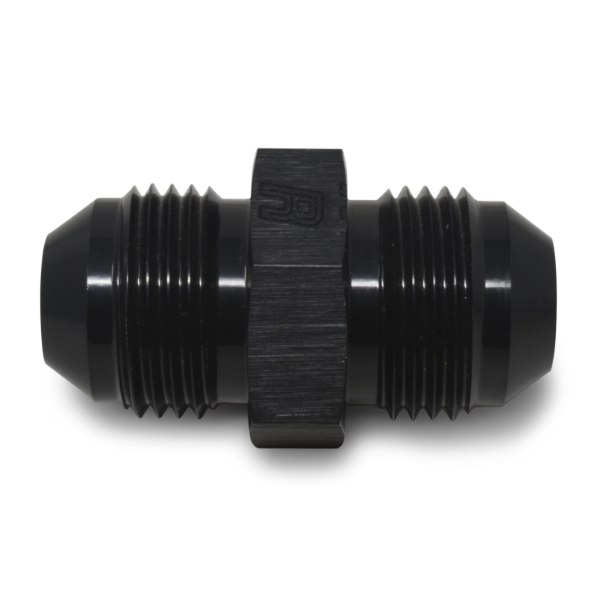 Picture of 12AN Flare Union Adapter Fitting With Black Finish