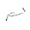 Picture of MBRP 06-07 Chevy Silverado / GMC Sierra 2500/3500HD 4in OD CatBack Single Side Exit w/ Downpipe - AL