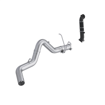 Picture of MBRP 11-15 Chevy Silverado / GMC Sierra 2500/3500HD 4in OD CatBack Single Side Exit w/ Downpipe - AL