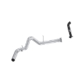 Picture of MBRP 07-10 Chevy Silverado / GMC Sierra 2500/3500HD 4in OD CatBack Single Side Exit w/ Downpipe - AL