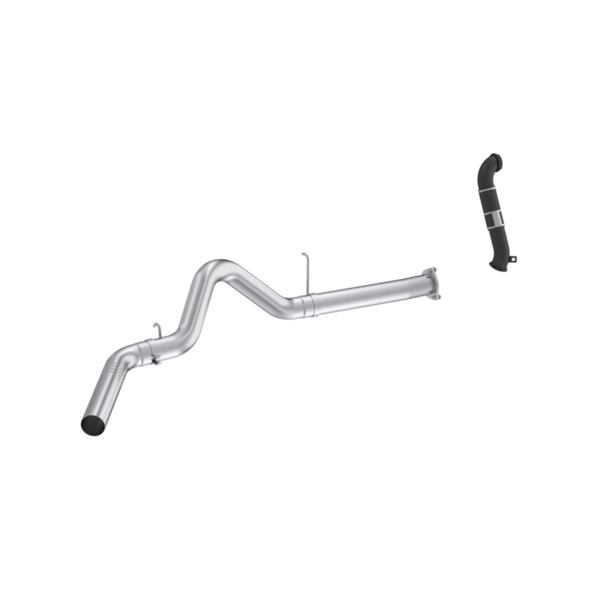 Picture of MBRP 07-10 Chevy Silverado / GMC Sierra 2500/3500HD 4in OD CatBack Single Side Exit w/ Downpipe - AL