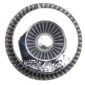 Picture of Pro-Flo Universal White Medium Conical Air Filter with 3in.; 3.5in.; and 4in. In