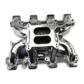 Picture of Performer RPM Small Block Chevy LS1 Intake Manifold Only, Chrome Plasma finish