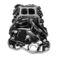 Picture of Performer RPM Small Block Chevy Intake Manifold, Chrome Plasma