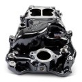 Picture of Performer 2-O Manifold for 1965-90 B/B Chevy Oval Port Heads, Black Plasma