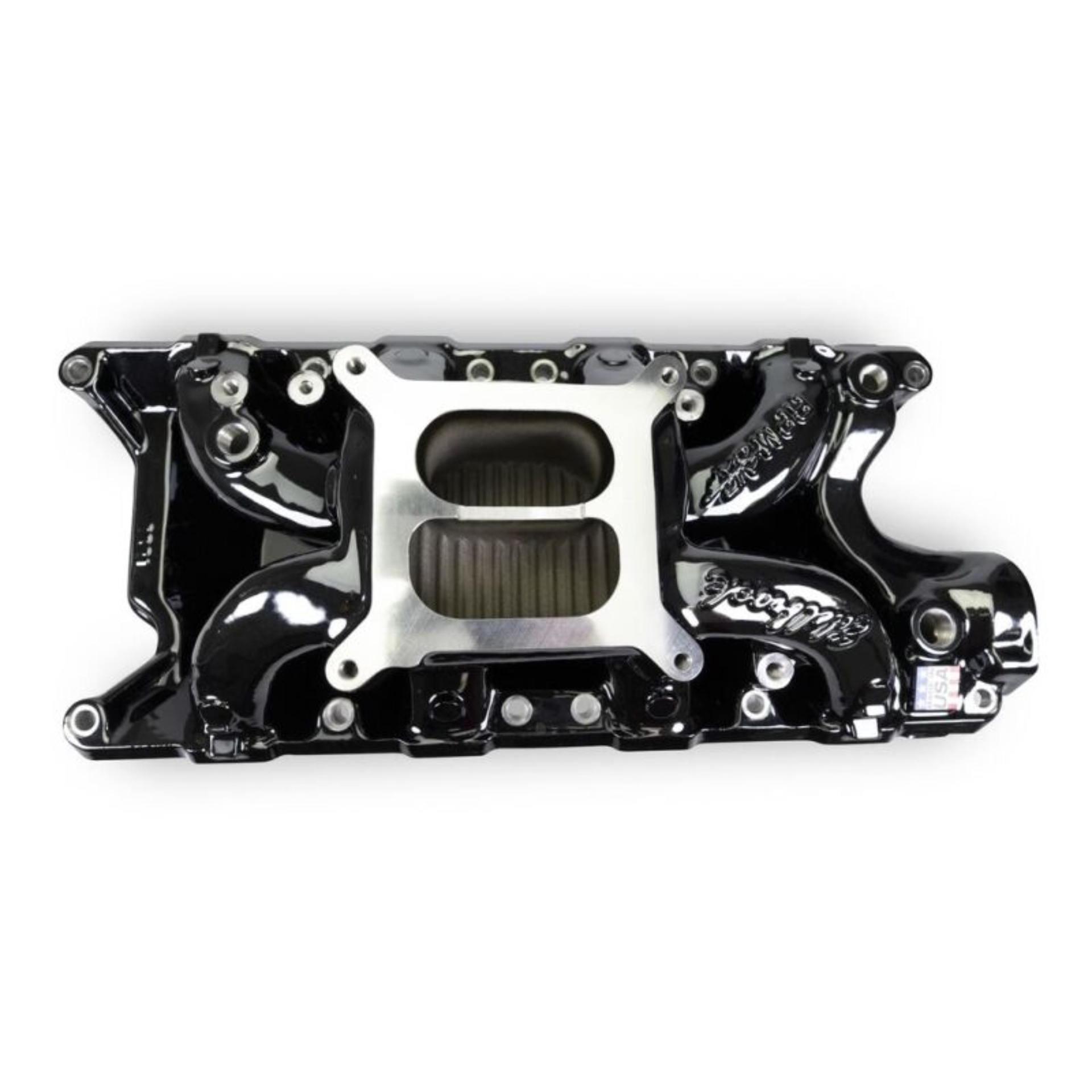 Picture of Edelbrock RPM Air-Gap Intake Manifold for Small-Block Ford, Black Plasma Finish