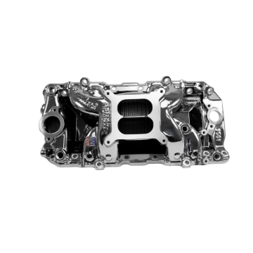 Picture of RPM Air-Gap Intake Manifold for Big-Block Chevy Oval Port, Chrome Plasma Finish