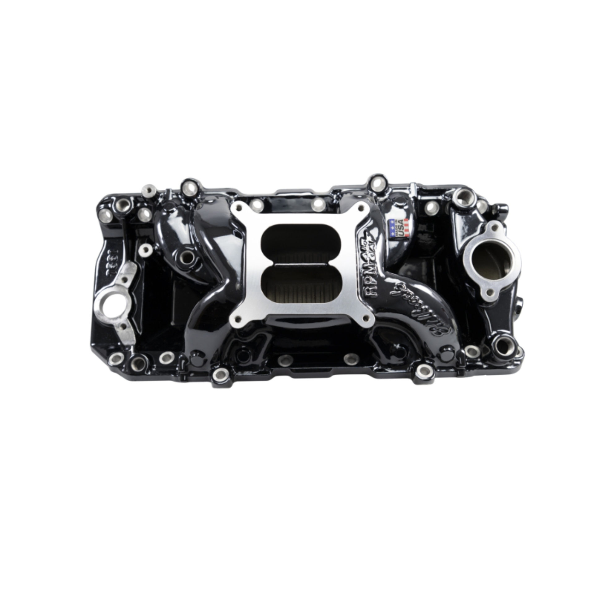 Picture of RPM Air-Gap Intake Manifold for Big Block Chevy Oval Port w/Chrome Plasma finish