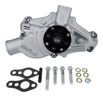 Picture of Water Pump for Small-Block 1971-82 Corvettes in Satin Finish (Short)