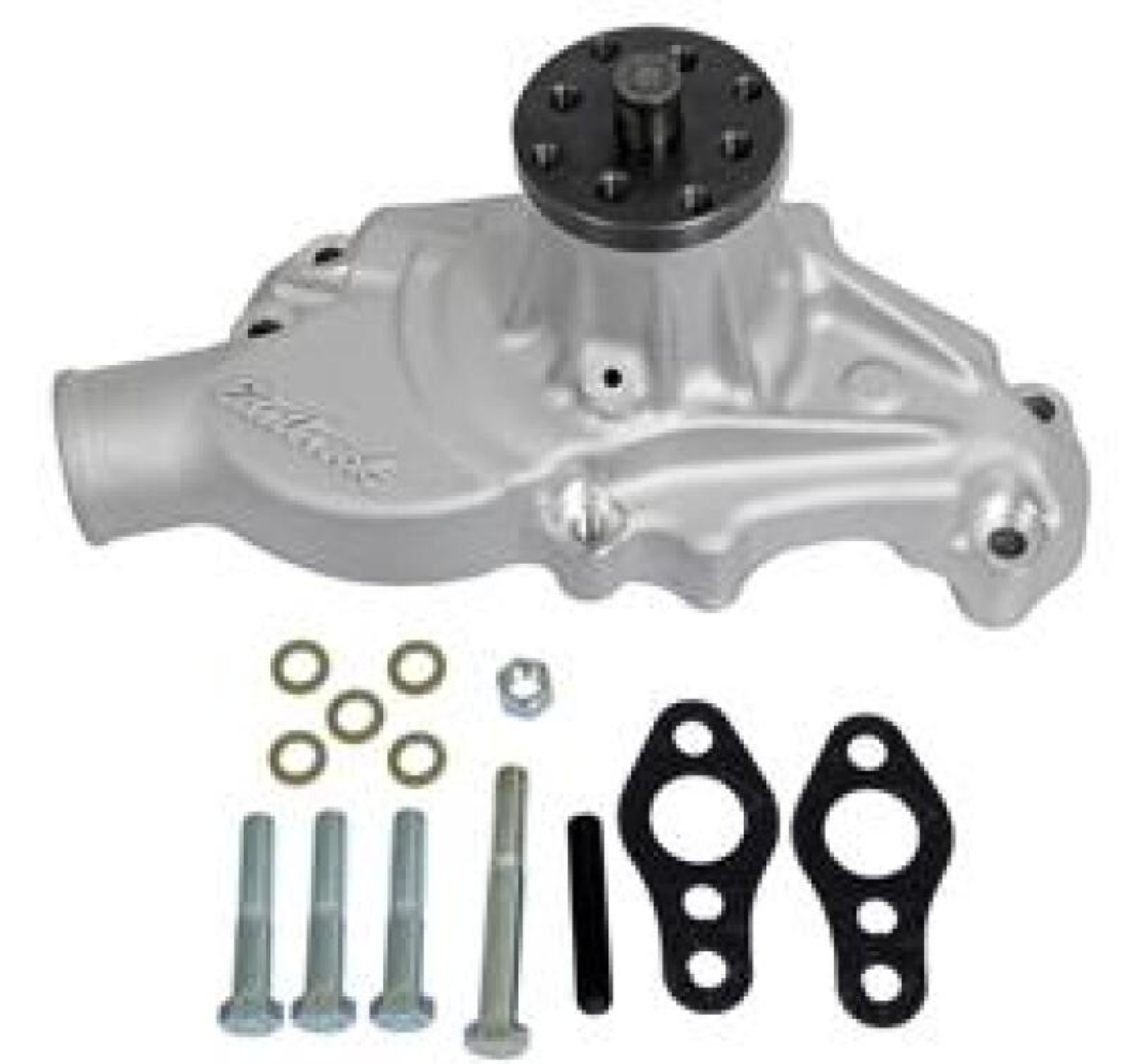 Picture of Water Pump for Small-Block Chevy Street Rods in Satin Finish