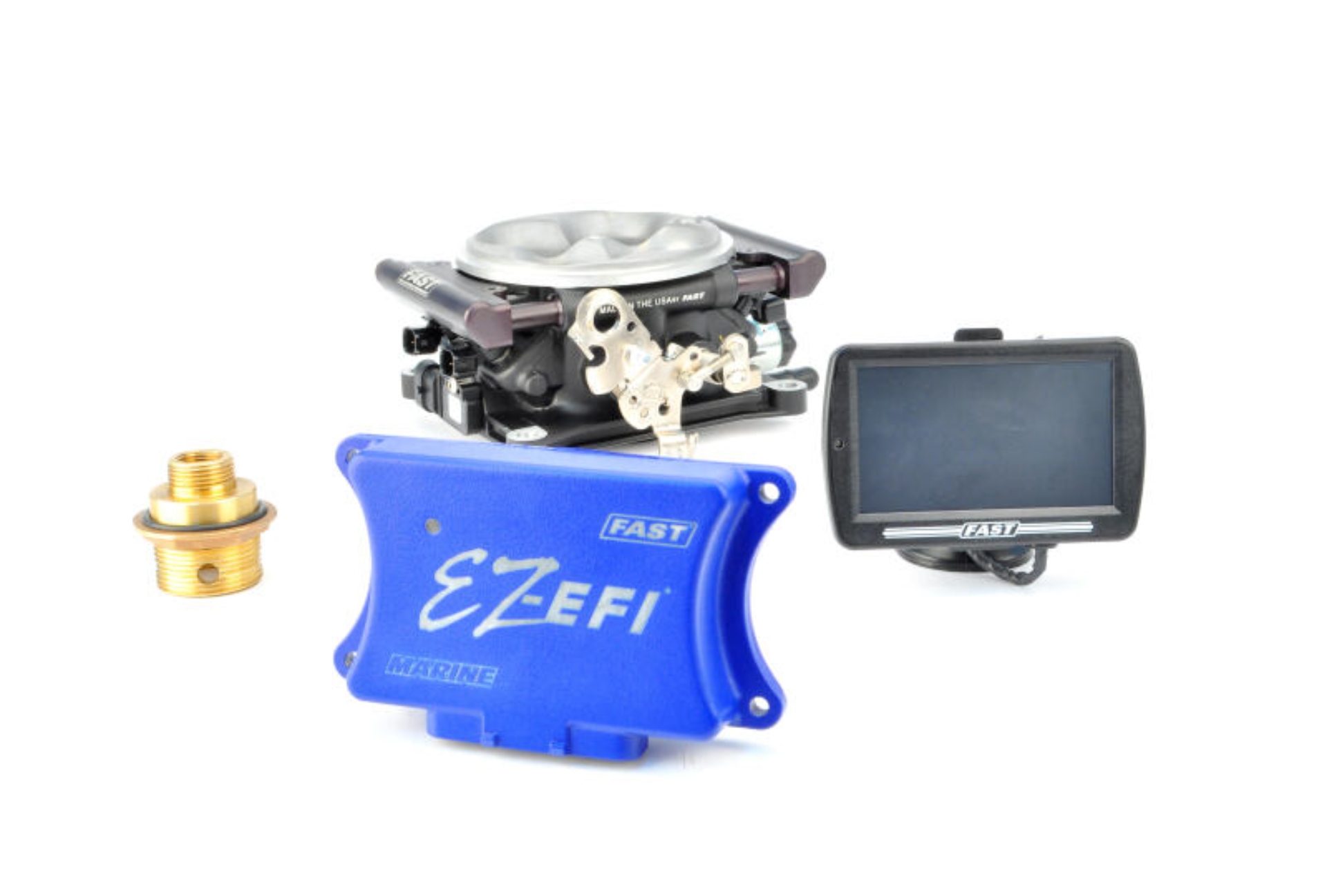 Picture of EZ-EFI MARINE MASTER KIT W/ UNIVERSAL O2 INSTALLATION KIT & INLINE FUEL PUMP KIT