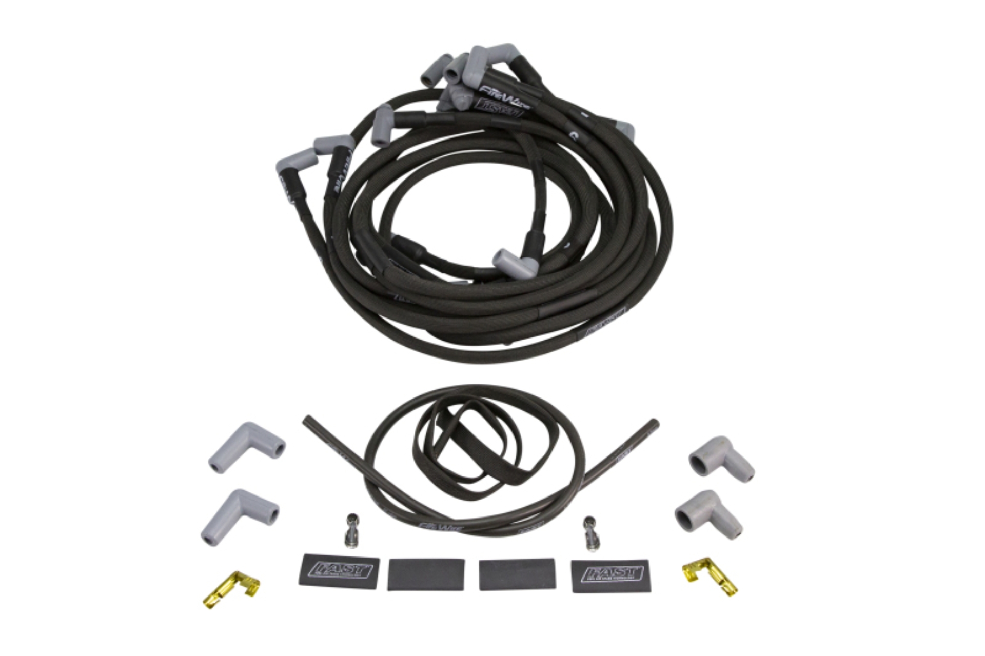 Picture of Wire Set, FireWire w/ Sleeve, BBC, 90 Degree Plug, Under Header
