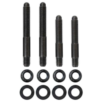 Picture of Moroso 2PC 5/16in-24 x 2.0in & 2 PC 5/16in-24 X 2.5in Long 12-Point Nuts Carb Stud Kit w/Bracket