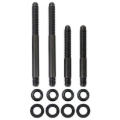 Picture of Moroso 2PC 5/16in-24 x 2.5in & 2 PC 5/16in-24 X 3.5in Long 12-Point Nuts Carb Stud Kit w/Bracket