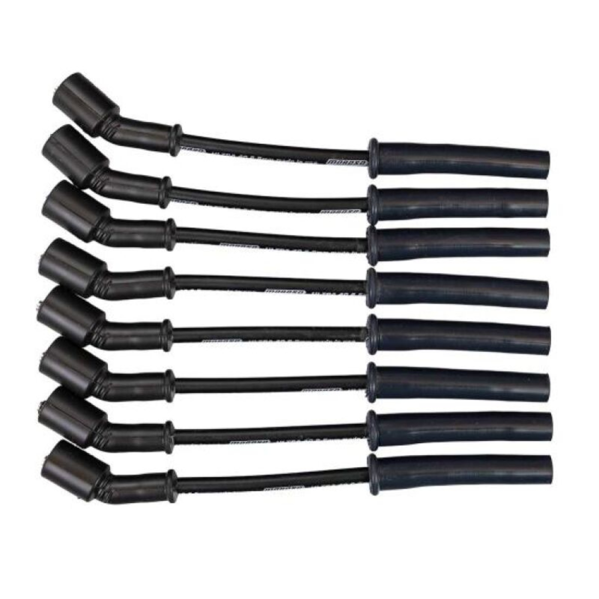 Picture of Moroso GM GenV LT1/LT4 5.3L/6.2L/6.6L Ultra 40 8.5mm Multi-Angle Boot Spark Plug Wire Set - Black