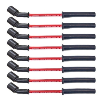 Picture of Moroso GM GenV LT1/LT4 5.3L/6.2L/6.6L Ultra 40 8.5mm Multi-Angle Boot Spark Plug Wire Set - Red