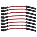 Picture of Moroso 99-13 GM LS/LQ 4.8/5.3/5.7/6.0/6.2L Ultra 40 8.5mm Multi-Angle Boot Spark Plug Wire Set - Red