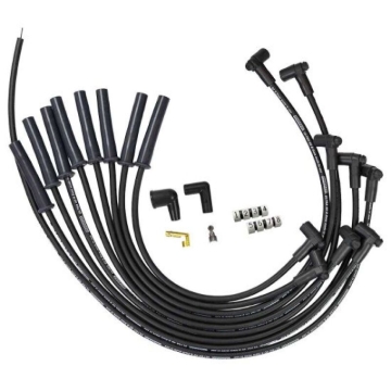 Picture of Moroso Ford 289/302/351W HEI-Style Cap Ultra 40 8.5mm Multi-Angle Boot Spark Plug Wire Set - Black