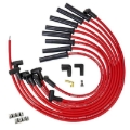 Picture of Moroso Ford 289/302/351W HEI-Style Ultra40 8.5mm Multi-Angle Boot Ignition Spark Plug Wire Set - Red