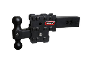 Picture of Gen-Y Phantom-X 2in Solid Shank 2.5in Drop 1K TW 10K Hitch w/GH-031 (No Flat Towing)