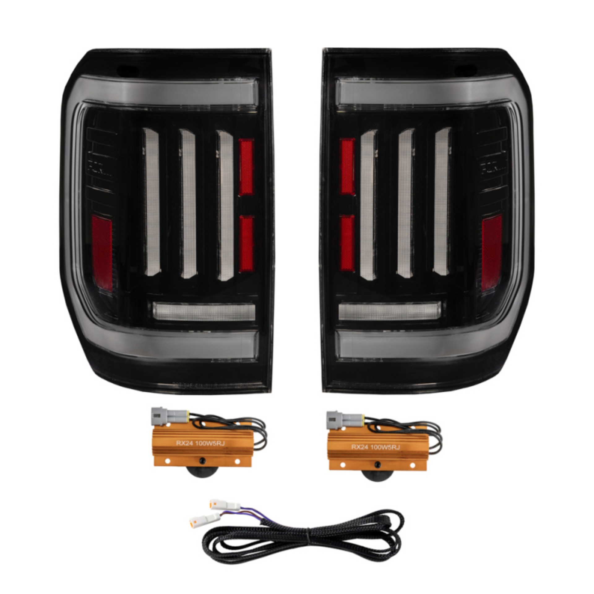 Picture of Form Lighting 22-24 Ford Maverick LED Tail Lights Smoked (Pair)