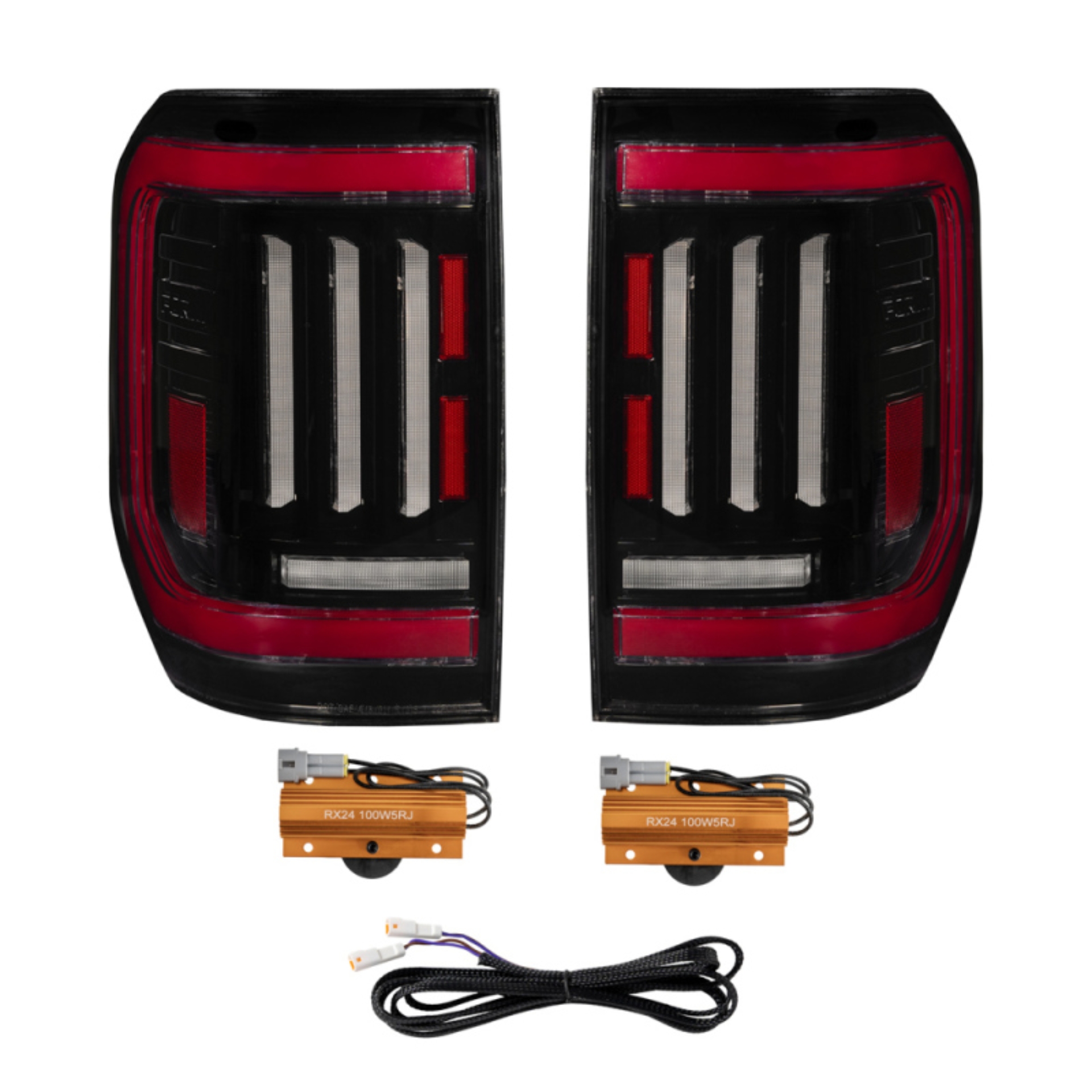 Picture of Form Lighting 22-24 Ford Maverick LED Tail Lights Red (pair)