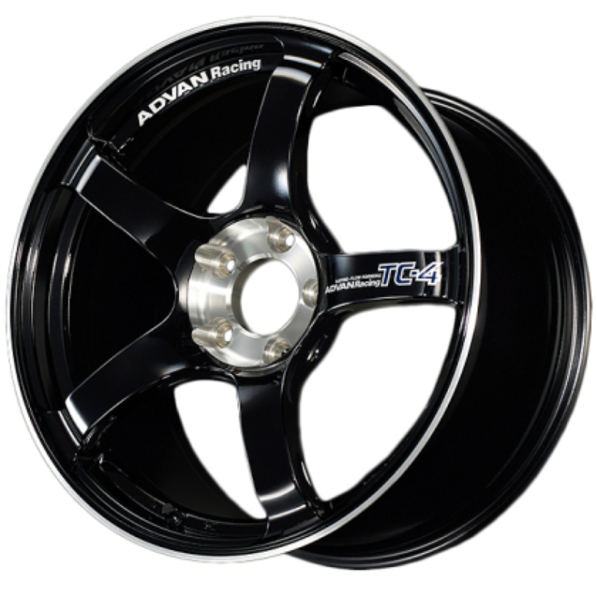 Picture of Advan TC4 18x9.5 +38 5x120 Racing Gloss Black & Diamond Cut Wheel