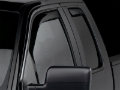 Picture of WeatherTech 04-08 Ford F150 Super Cab Front & Rear Side Window Deflectors - Dark Smoke