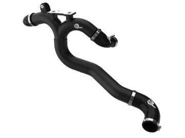 Picture of aFe 19-26 Genesis G70 V6 3.3L (tt) BladeRunner Aluminum Hot Charge Pipe - Black