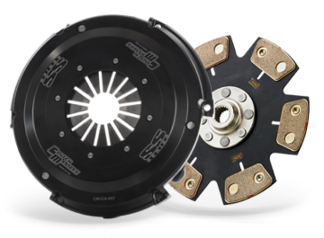 Picture of Clutch Masters 12-15 Honda Civic SI 2.4L 6-Spd FX500SS 6-Puck Single Disc Clutch Kit