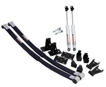 Picture of Ridetech 73-87 Chevrolet C10 Composite Leaf Springs w/ RQ-S Shocks - 6in Drop - Rear