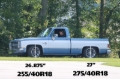 Picture of Ridetech 73-87 Chevrolet C10 Composite Leaf Springs w/ RQ-S Shocks - 6in Drop - Rear