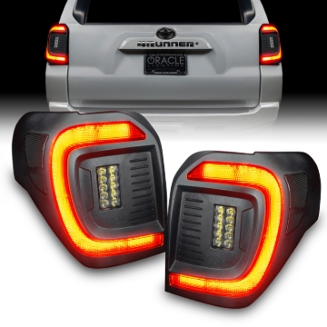 Picture of Oracle 14-23 Toyota 4Runner Black Series Lensless Flush Style LED Tail Lights - Tinted