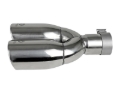 Picture of aFe Takeda 304 Stainless Steel Clamp-on Exhaust Tip Polished 2-1/2ininlet x 3-1/2in Outlet X 12in L