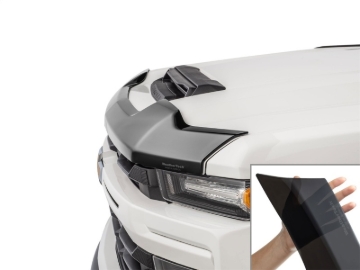Picture of WeatherTech 20-26 Chevrolet Silverado 2500HD/3500HD Hood Skin Protector - Black