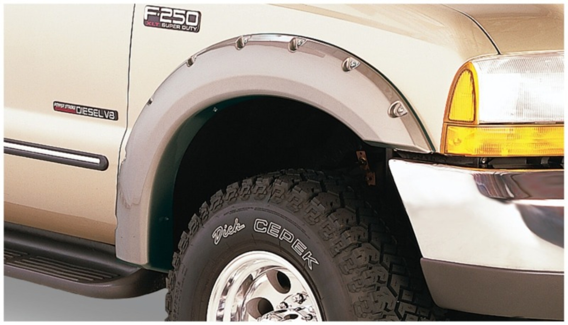Picture of Husky Liners 99-07 Ford F-250 Super Duty Pocket Style Fender Flares - 4pc