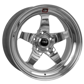 Picture of Weld S71 RT-S 17x9.5 / 5X4.5 BP / 5.7in BS Polished Wheel {High Pad} - Non-Beadlock