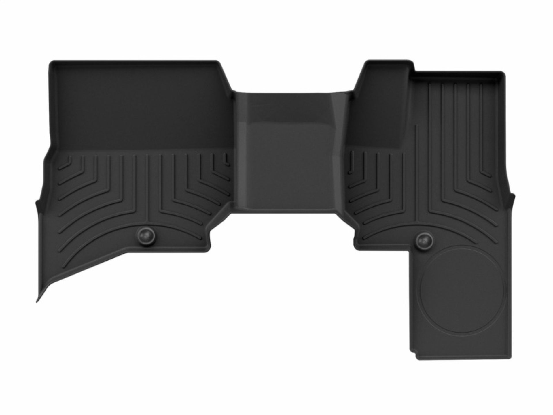 Picture of WeatherTech 24-25 Polaris Ranger Crew XD 1500 2nd Row FloorLiner HP - Black