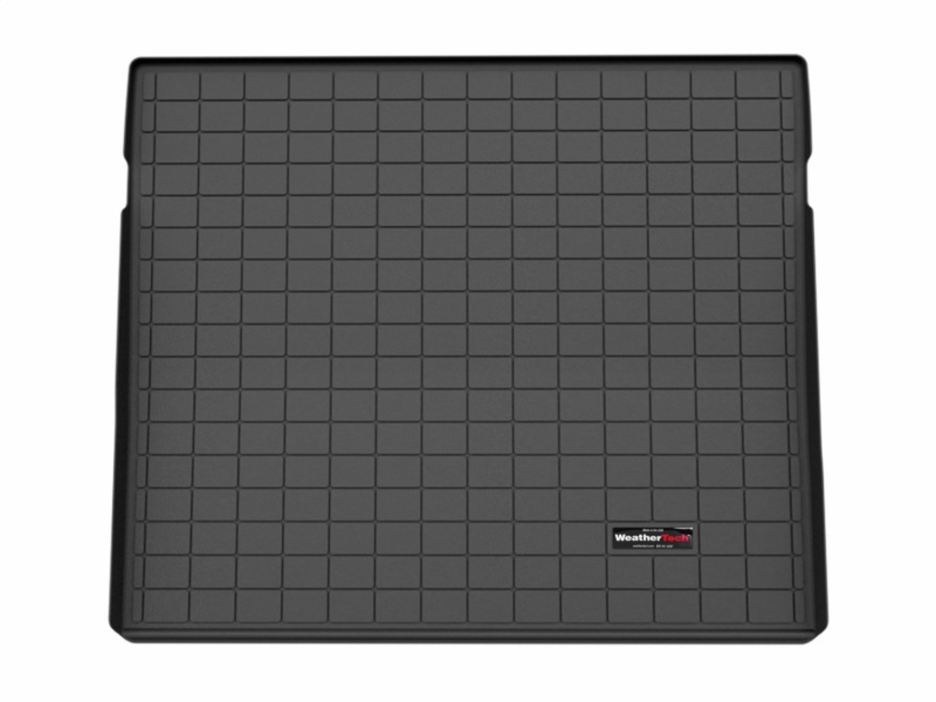 Picture of WeatherTech 24-25 Porsche Macan Electric Cargo Liner W/ Bumper Protector - Black