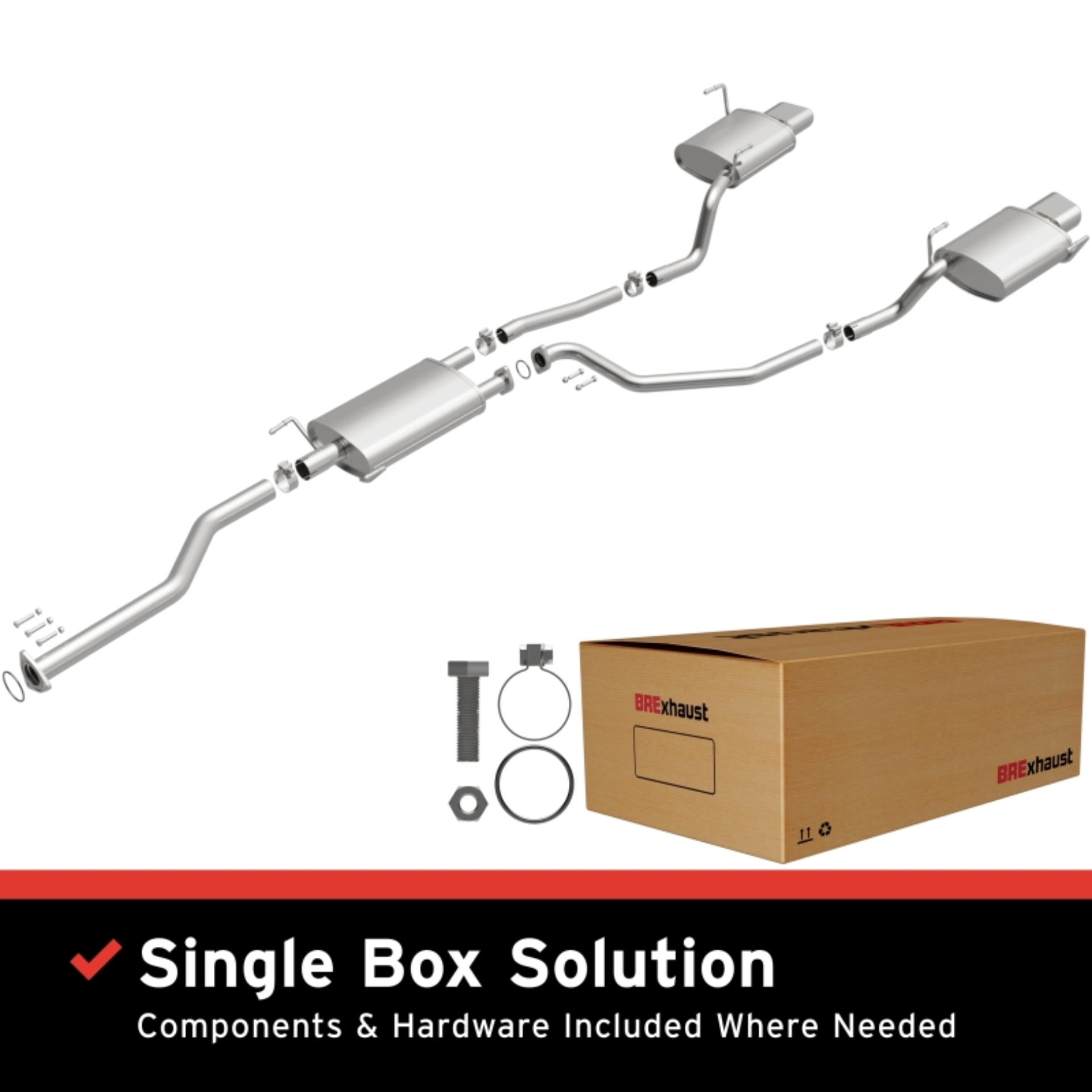 Picture of Direct-Fit Exhaust System Replacement Kit 106-0855