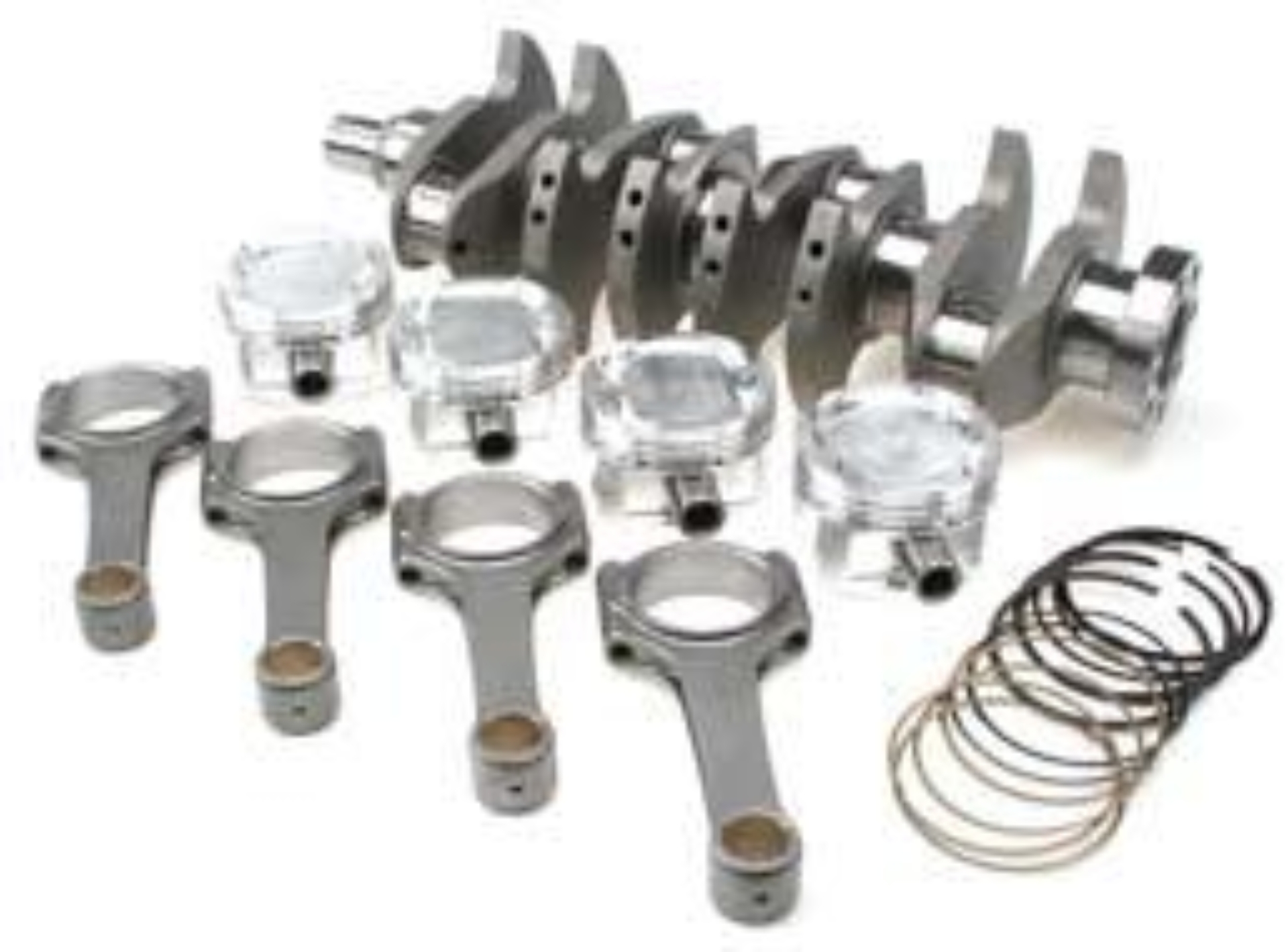 Picture of Brian Crower Mitsubishi 4B11T Evolution X 2.5L Stroker Kit - 98mm Stroke Billet Crank BC625+ Rods