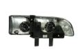 Picture of ANZO 1998-2005 Chevrolet S-10 Crystal Headlights Chrome