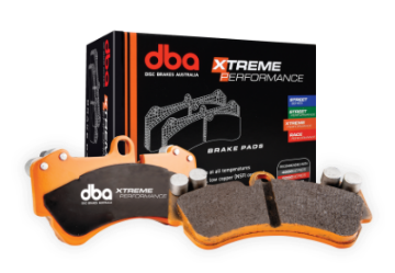 Picture of DBA 11-18 Porsche Cayenne (w/350mm Iron Front Rotor) Rear XP Performance Brake Pads