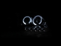 Picture of ANZO 1997.5-2003 Ford F-150 Projector Headlights w/ Halo and LED Chrome 1pc