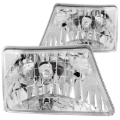 Picture of ANZO 1998-2000 Ford Ranger Crystal Headlights Chrome